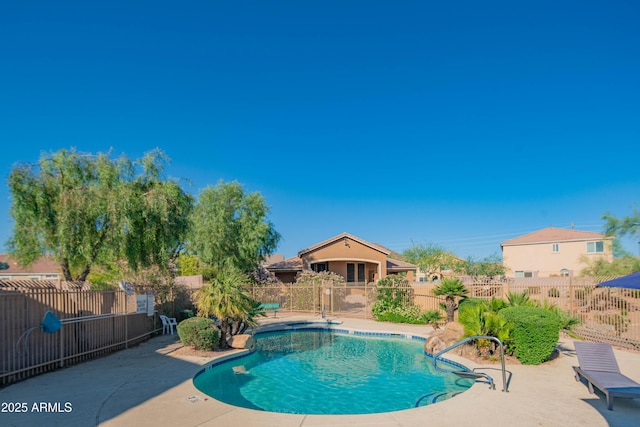 3365 N Sunaire, Mesa, AZ 85215 - view of swimming pool featuring a patio area