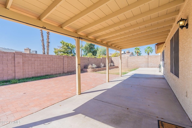 16410 S 46th Pl, Phoenix, AZ 85048 - view of patio / terrace with a fenced backyard