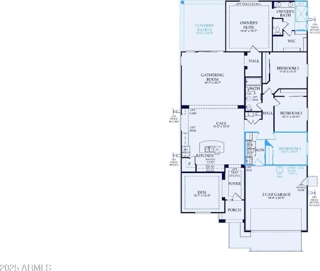 6383 W Rushmore Way, Florence, AZ 85132 - floor plan / room layout