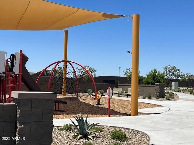 view of communal playground