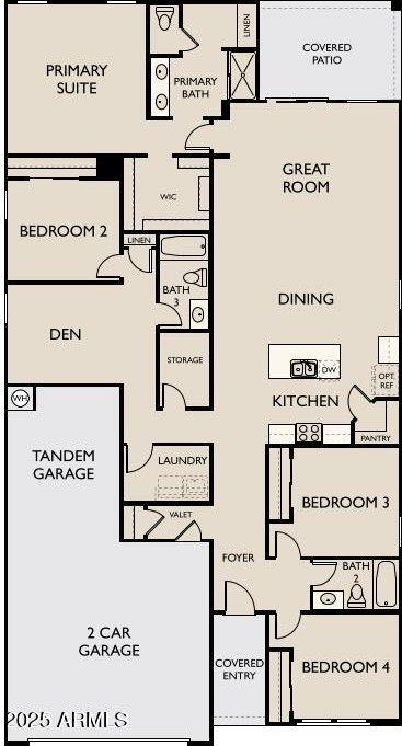 46819 W Old Timer Rd, Maricopa, AZ 85139 - property floor plan