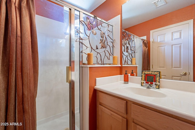5336 E Gloria Ln, Cave Creek, AZ 85331 - full bathroom with a shower stall and vanity