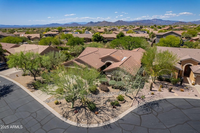 5336 E Gloria Ln, Cave Creek, AZ 85331 - aerial view of residential area featuring mountains