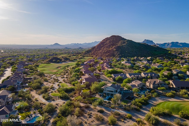 3055 N Red Mtn Unit 122, Mesa, AZ 85207 - mountain view featuring nearby suburban area and a golf course