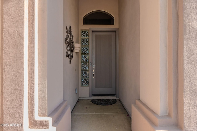 3055 N Red Mtn Unit 122, Mesa, AZ 85207 - property entrance with stucco siding