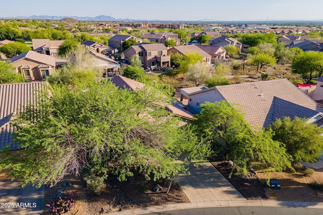 3055 N Red Mtn Unit 122, Mesa, AZ 85207 - aerial view of residential area featuring mountains