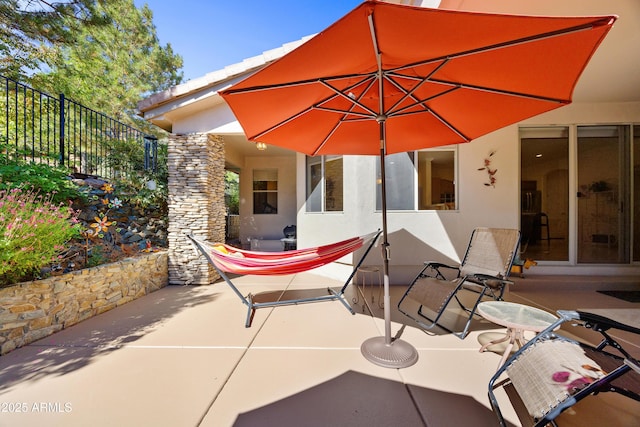 view of patio / terrace