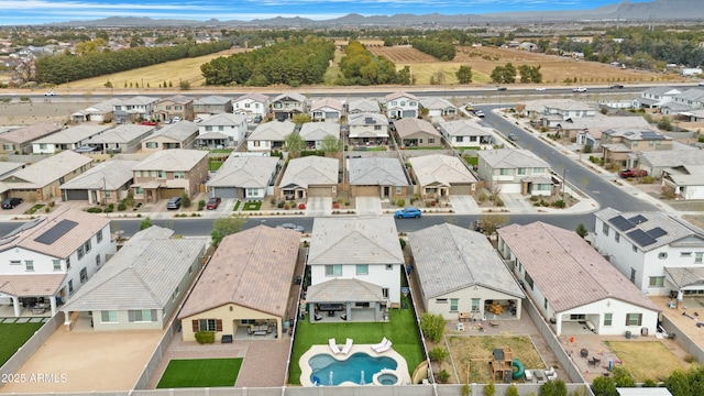22501 E Indiana Ave, Queen Creek, AZ 85142 - bird's eye view featuring a mountain view