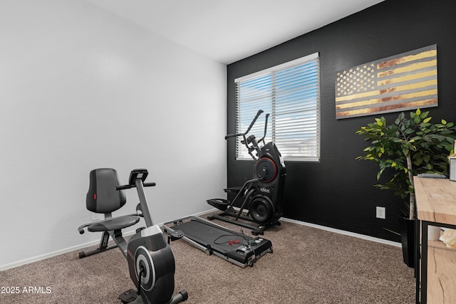 22501 E Indiana Ave, Queen Creek, AZ 85142 - workout room with carpet flooring