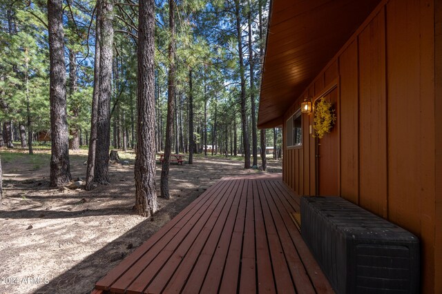 1423 Geode Dr, Forest Lakes, AZ 85931 - view of deck