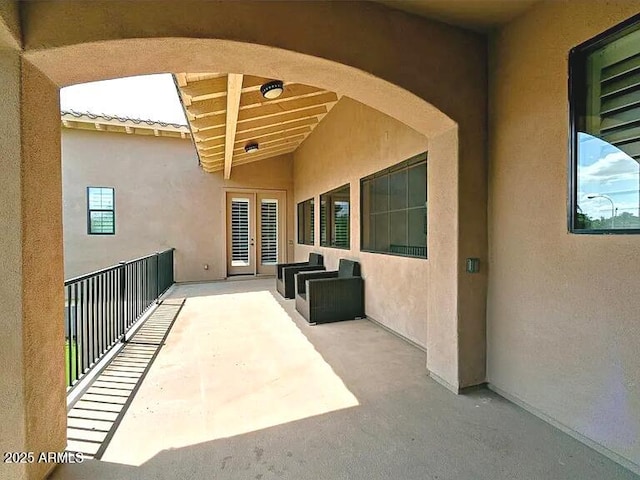 3804 E Camelback Rd, Phoenix, AZ 85018 - view of patio featuring french doors