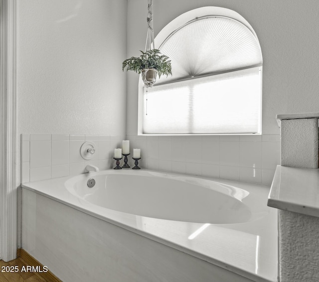 4530 E Desert Wind Dr, Phoenix, AZ 85044 - bathroom with a garden tub