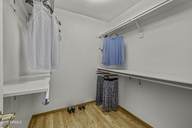 4530 E Desert Wind Dr, Phoenix, AZ 85044 - walk in closet with wood finished floors