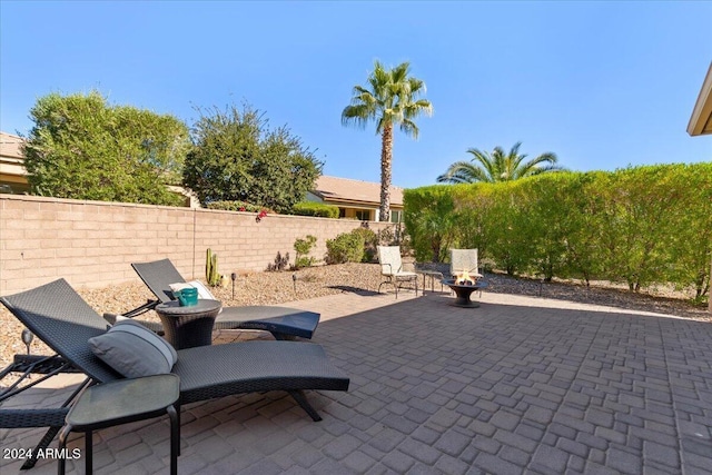 856 E Harmony Way, San Tan Valley, AZ 85140 - view of patio with fence