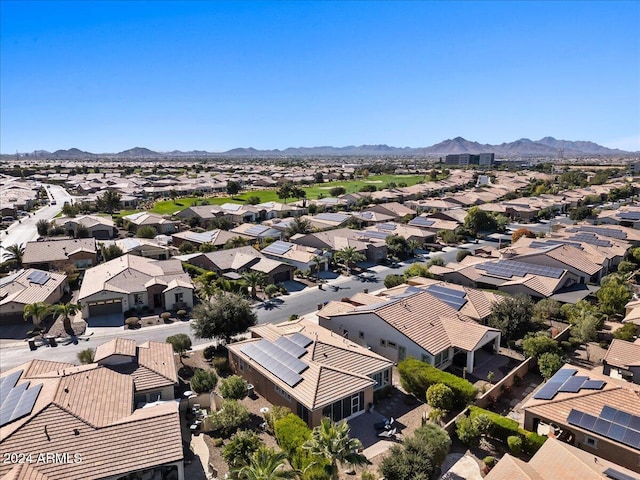856 E Harmony Way, San Tan Valley, AZ 85140 - aerial view of residential area with a mountainous background