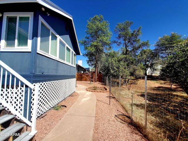 513 W Sherwood Dr, Payson, AZ 85541 - view of side of property with fence