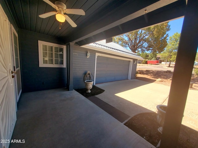 513 W Sherwood Dr, Payson, AZ 85541 - exterior space with ceiling fan and driveway