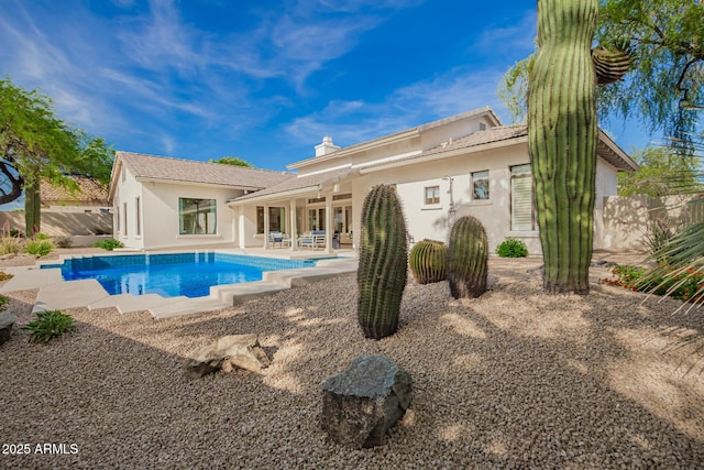 22756 N 91st Way, Scottsdale, AZ 85255 - view of swimming pool with a patio area
