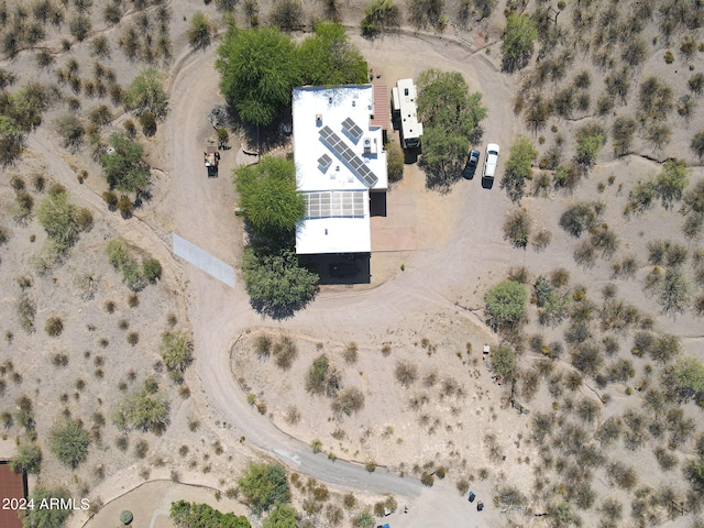 aerial view featuring a rural view