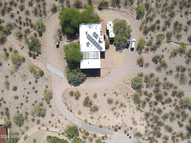1880 W Roderick Ln, Wickenburg, AZ 85390 - bird's eye view featuring a desert view