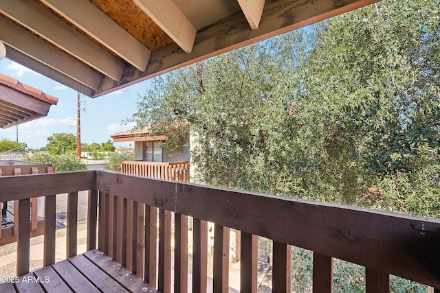 2815 N 52nd St Unit 3, Phoenix, AZ 85008 - view of wooden deck