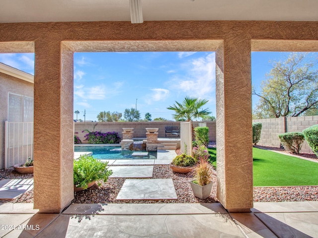 view of patio