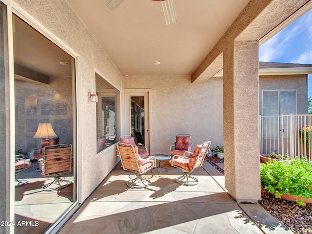 view of patio