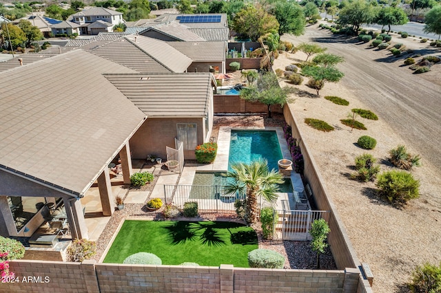 exterior space with a patio area