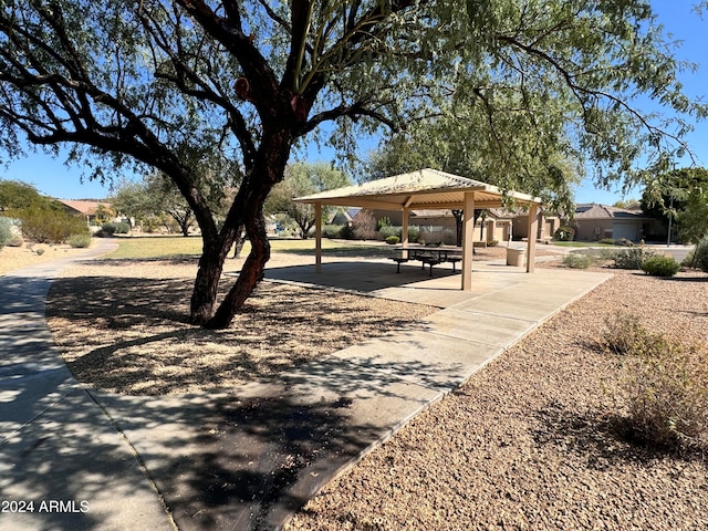 surrounding community featuring a gazebo