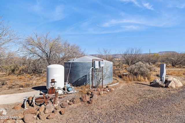 view of outdoor structure