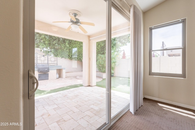 1555 E Monterey St, Chandler, AZ 85225 - doorway with ceiling fan