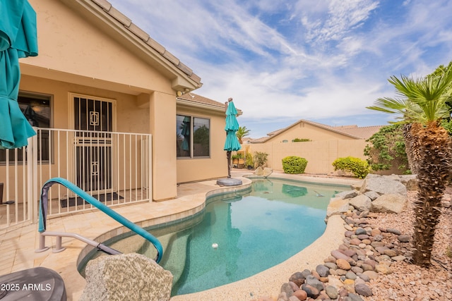 1555 E Monterey St, Chandler, AZ 85225 - view of swimming pool featuring a patio