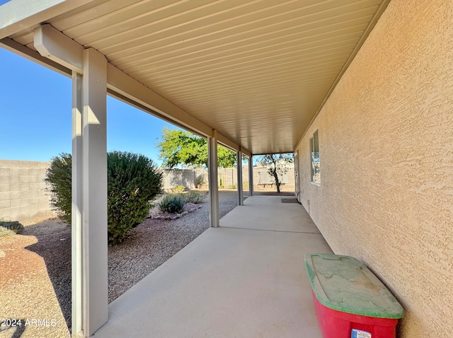 view of patio / terrace