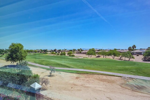 6611 S San Jacinto St, Gilbert, AZ 85298 - view of property's community featuring golf course view, a yard, and a residential view