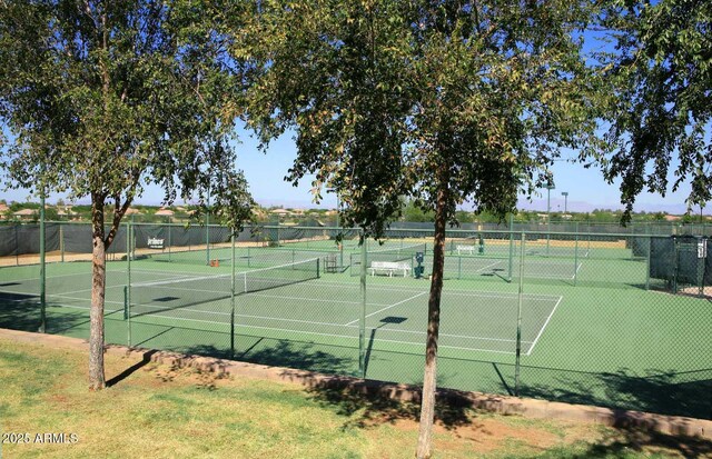 6611 S San Jacinto St, Gilbert, AZ 85298 - view of tennis court