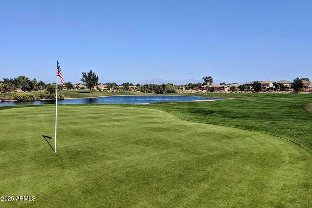 6611 S San Jacinto St, Gilbert, AZ 85298 - view of home's community featuring golf course view and a water view