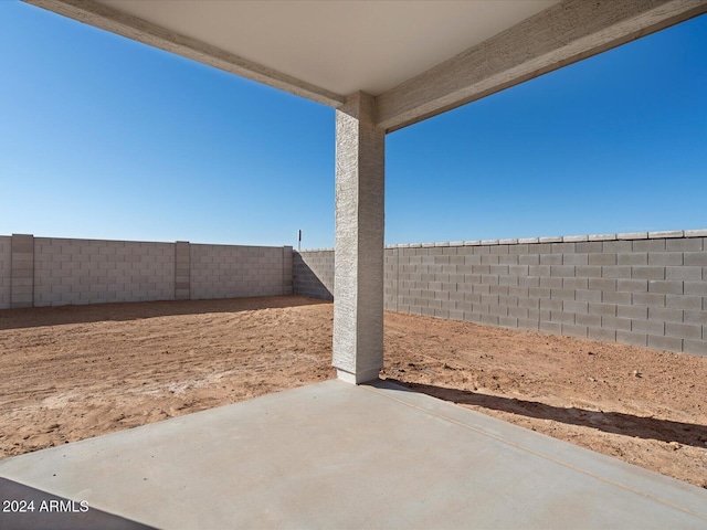 view of patio