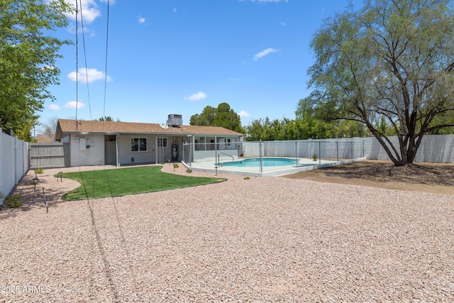 1359 E Nielson Ave, Mesa, AZ 85204 - view of pool featuring a fenced backyard and a patio