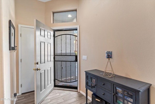 view of entrance foyer