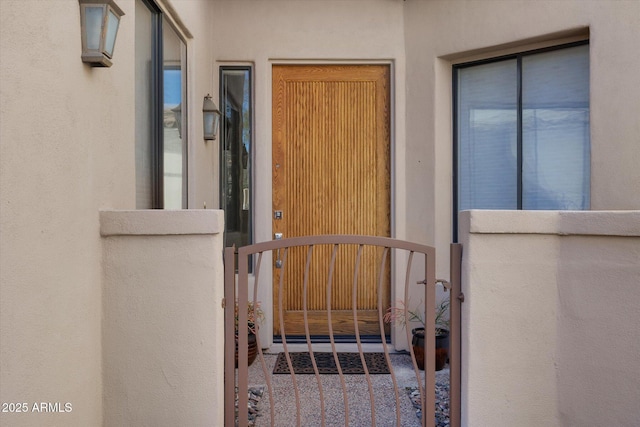 view of entrance to property