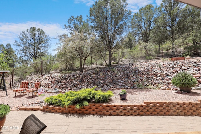 709 W Forest Dr, Payson, AZ 85541 - view of yard featuring a patio and fence