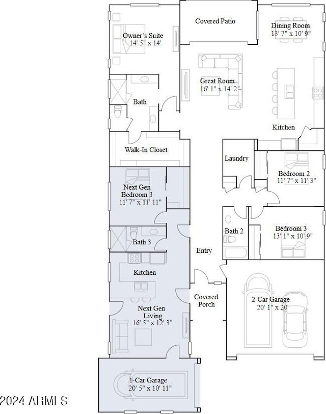 view of layout