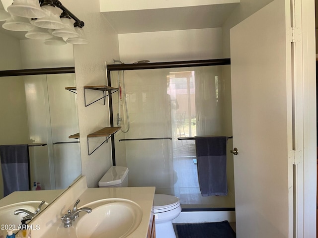 2723 E Rockledge Rd, Phoenix, AZ 85048 - full bath featuring a stall shower and vanity
