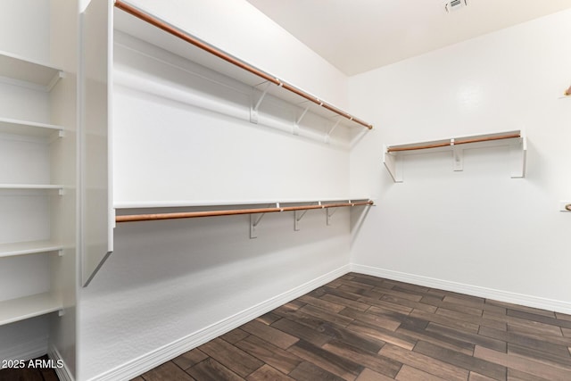 21972 N 97th Gln, Peoria, AZ 85383 - walk in closet featuring dark wood-style floors