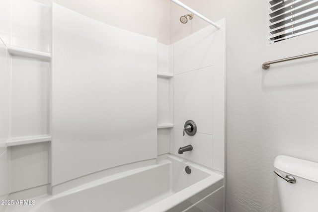 21972 N 97th Gln, Peoria, AZ 85383 - bathroom featuring bathtub / shower combination and toilet