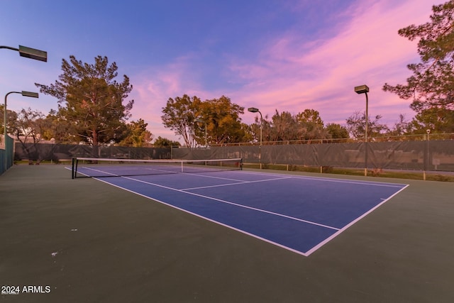 view of sport court