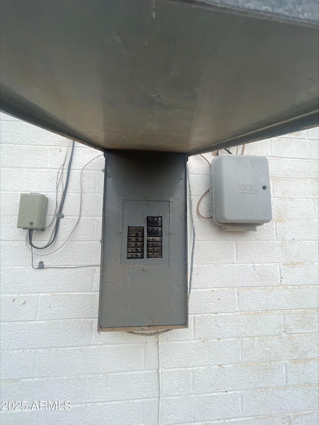 utilities with electric panel