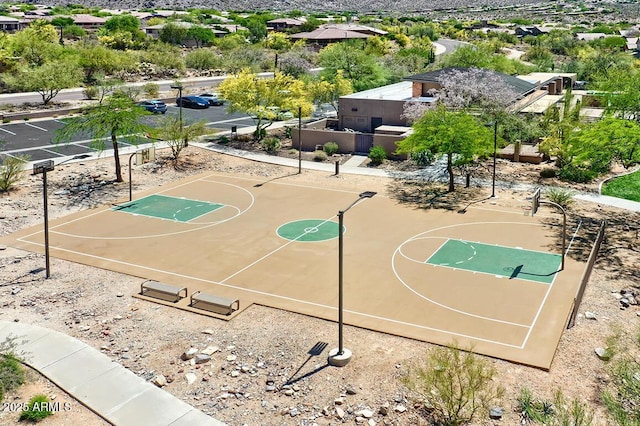 16861 N 106th Way, Scottsdale, AZ 85255 - view of basketball court featuring community basketball court