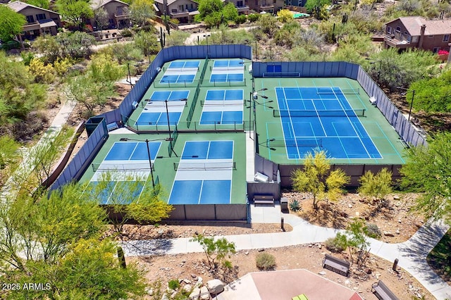 16861 N 106th Way, Scottsdale, AZ 85255 - birds eye view of property with a residential view