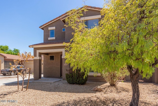 8795 W Windsor Dr, Peoria, AZ 85381 - view of front of home featuring stucco siding